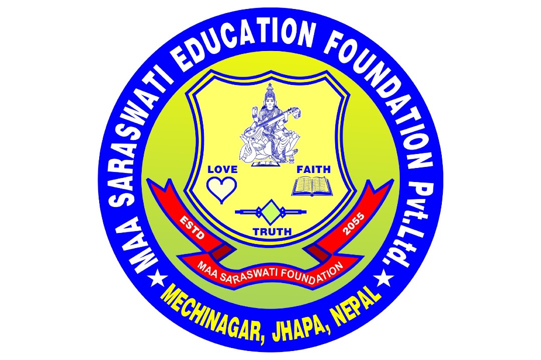 Ma saraswati school logo